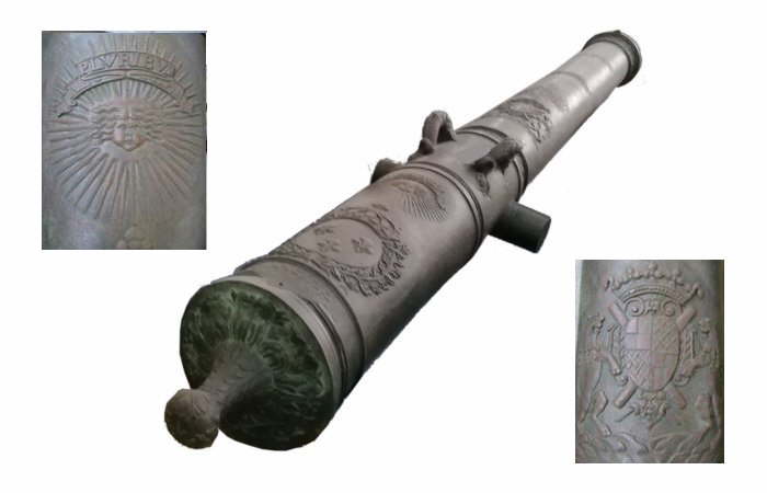 05080219 LE FISCAL Quarto di cannone. Francia. Secolo XVII